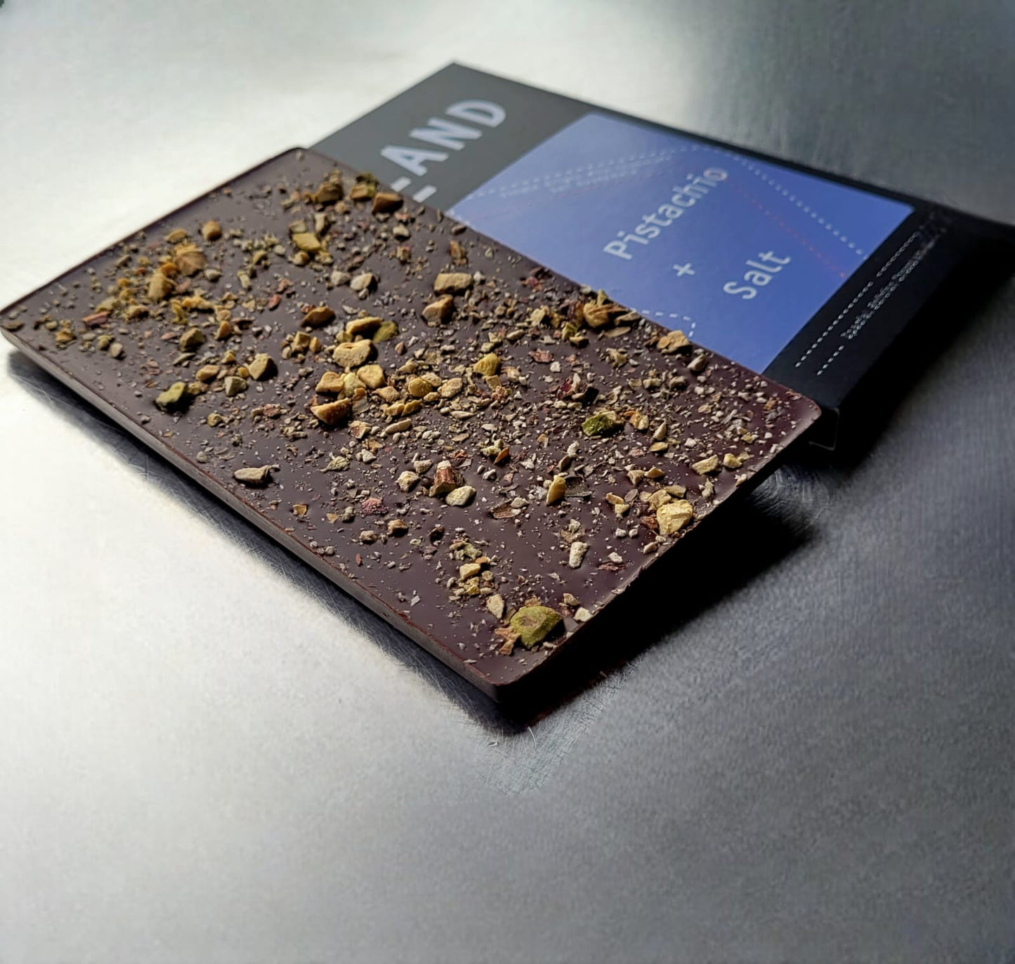 56% Madagascar Milk + Pistachio + Salt